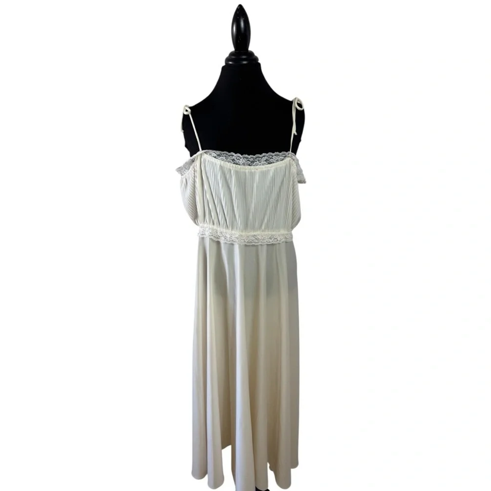 Vtg Kim Hart Maxi Slip Dress - Picture 3 of 15